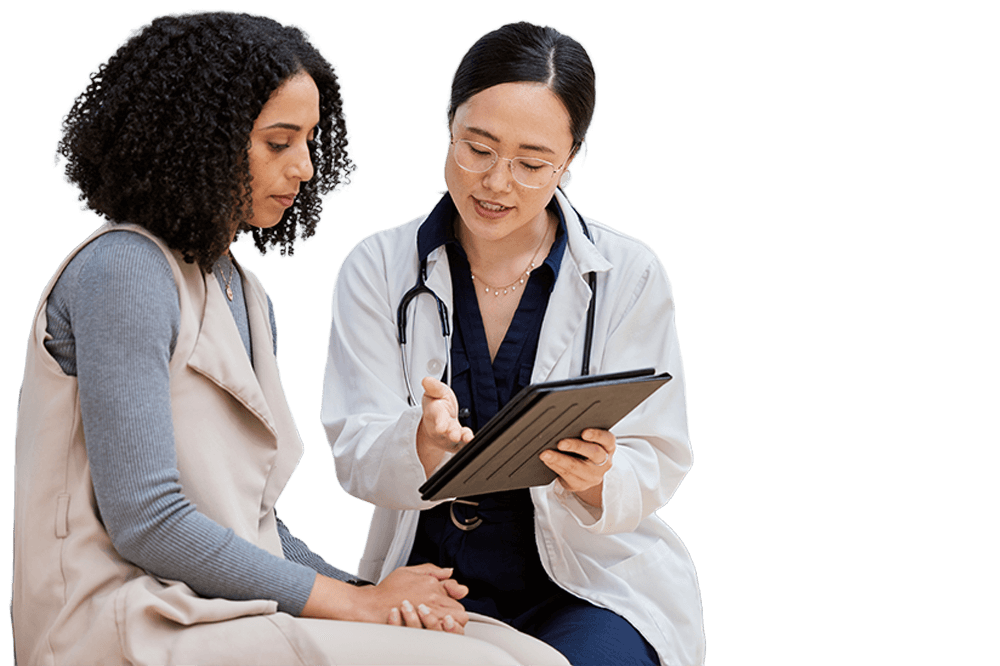 Doctor and Middle Aged Patient