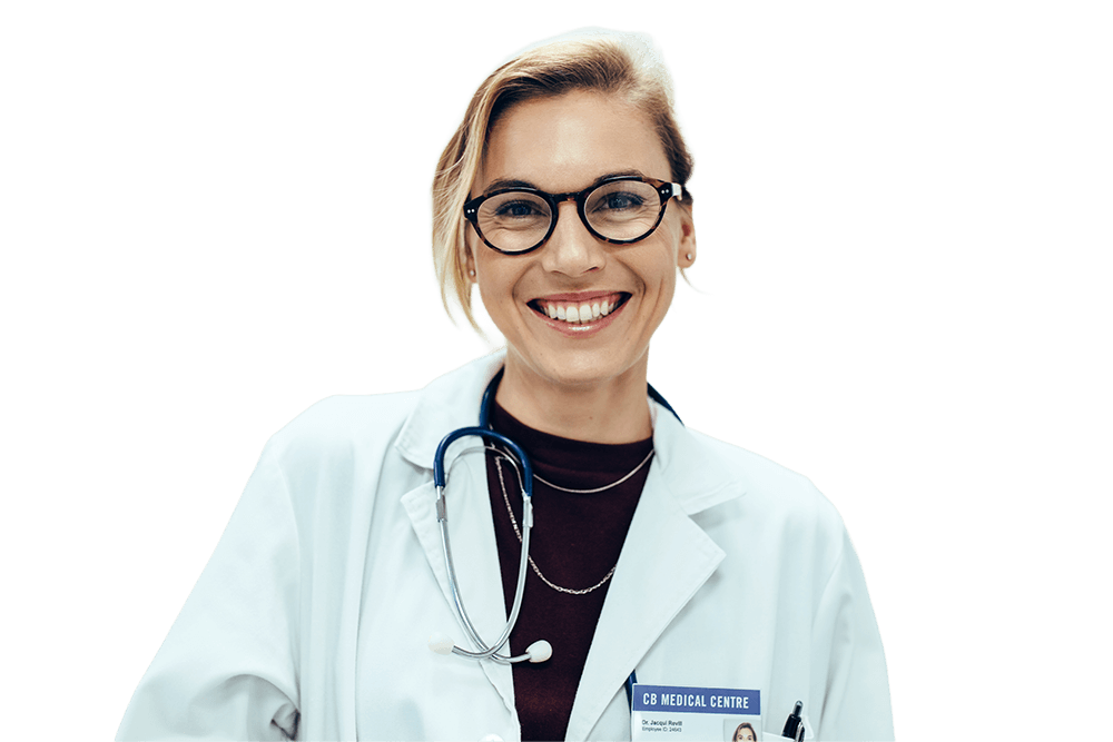 Young female doctor